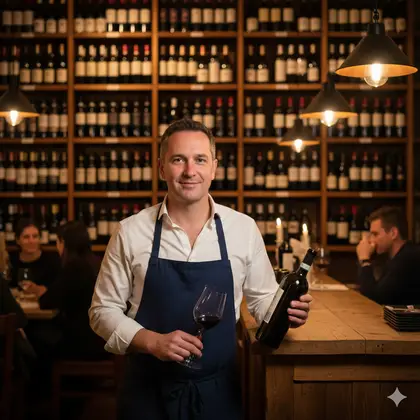 Marco Brun, Gastgeber und Weinberater