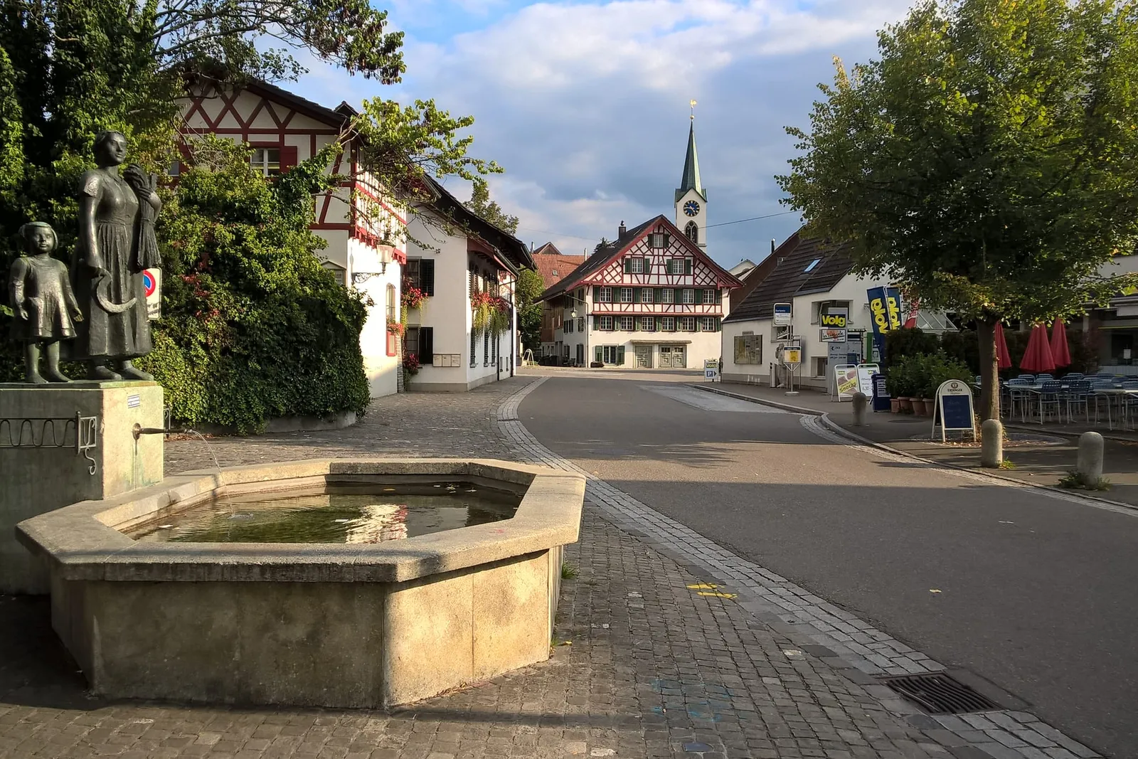 Historischer Dorfkern von Wangen ZH